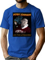 Hobo Johnson - Bootleg Style Bootleg Graphic T-Shirt - Blue