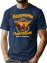 Hogan Tribute Texture Dks T-Shirt for Men & Women, T-Shirts Graphic Tee - Navy