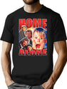 Home Alone Vintage 90S Bootleg Graphic T-Shirt - Black