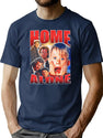 Home Alone Vintage 90S Bootleg Graphic T-Shirt - Navy
