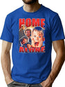 Home Alone Vintage 90S Bootleg Graphic T-Shirt - Blue