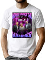 Homes Under The Hammer British Tv Show Bootleg Graphic T-Shirt - White
