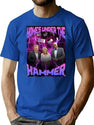 Homes Under The Hammer British Tv Show Bootleg Graphic T-Shirt - Blue