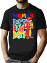 Homey Don'T Play Dat T-Shirt for Men & Women, T-Shirts Graphic Tee - Black