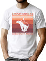 Honey Badger Don'T Give A Shit T-Shirt for Men & Women, T-Shirts Graphic Tee - White