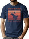 Honey Badger Don'T Give A Shit T-Shirt for Men & Women, T-Shirts Graphic Tee - Navy