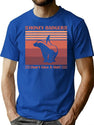 Honey Badger Don'T Give A Shit T-Shirt for Men & Women, T-Shirts Graphic Tee - Blue