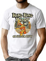Hong Kong Phooey City Worn T-Shirt for Men & Women, T-Shirts Graphic Tee - White