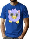 Hoody Pet Bootleg Graphic T-Shirt - Blue