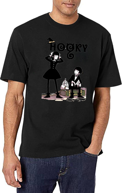 Hooky Hooky T-Shirt for Men & Women, T-Shirts Graphic Tee - Black
