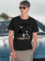 Hooky Hooky T-Shirt for Men & Women, T-Shirts Graphic Tee - Navy