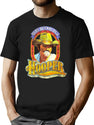 Hooper Movie Poster Worn T-Shirt for Men & Women, T-Shirts Graphic Tee - Black
