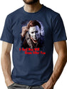 Horror Characters Tee Horror Friend Shirt Halloween Movie Shirt Horror Killer Halloween Tee Michael Myers Shirt Serial Killer Shirt T-Shirt for Men & Women, T-Shirts Graphic Tee - Navy