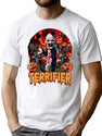 Horror Movie Characters T-Shirt for Men & Women, T-Shirts Graphic Tee - White