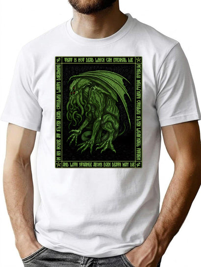 Horror Of Cthulhu - Azhmodai 2020 T-Shirt for Men & Women, T-Shirts Graphic Tee - Black