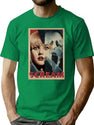 Horror Scream Post T-Shirt for Men & Women, T-Shirts Graphic Tee - Green
