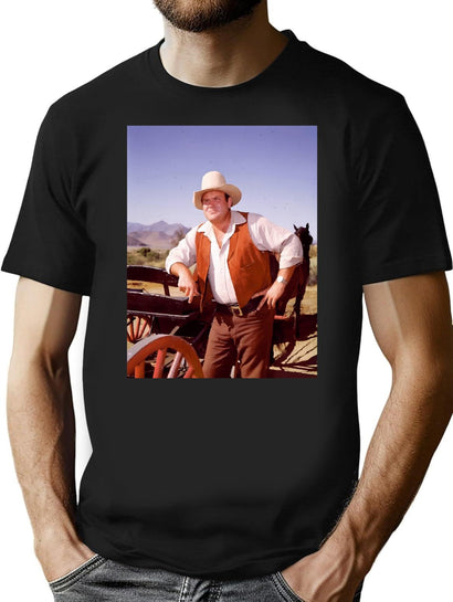Hoss Bonanza T-Shirt for Men & Women, T-Shirts Graphic Tee - Black