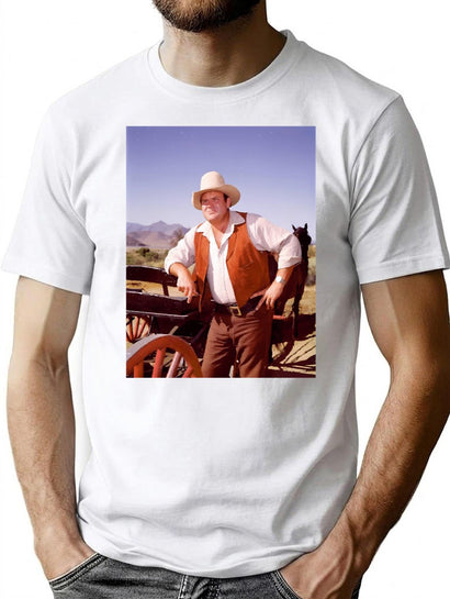 Hoss Bonanza T-Shirt for Men & Women, T-Shirts Graphic Tee - Black