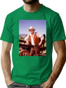 Hoss Bonanza T-Shirt for Men & Women, T-Shirts Graphic Tee - Green