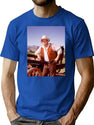 Hoss Bonanza T-Shirt for Men & Women, T-Shirts Graphic Tee - Blue