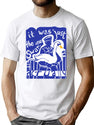 Hot Fuzz Swan Premium Heavyweight Cotton T-Shirt - White