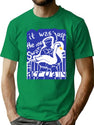 Hot Fuzz Swan T-Shirt for Men & Women, T-Shirts Graphic Tee - Green