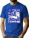 Hot Fuzz Swan Premium Heavyweight Cotton T-Shirt - Blue