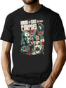 House of 1000 Corpses Fried Chicken and Gasoline T-Shirt for Men & Women, T-Shirts Graphic Tee - Black