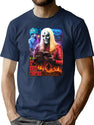 House of 1000 Corpses No Funny Books Premium Heavyweight Cotton T-Shirt - Navy