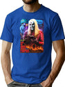 House of 1000 Corpses No Funny Books Premium Heavyweight Cotton T-Shirt - Blue