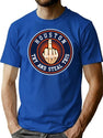 Houston Asterisks - Try And Steal This T-Shirt for Men & Women, T-Shirts Graphic Tee - Blue