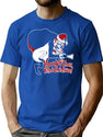 How Art The Clown Killed Christmas T-Shirt for Men & Women, T-Shirts Graphic Tee - Blue