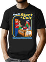 How To Start A Cult Dks T-Shirt for Men & Women, T-Shirts Graphic Tee - Black