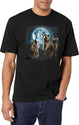 Howling At The Moon Shirt - Funny Raccoon Shirt - Raccoon T-Shirt for Men & Women, T-Shirts Graphic Tee - White