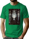 Hr Giger-Li-Painting Classic Premium Heavyweight Cotton T-Shirt - Green