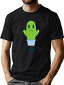 Hugz Cactus T-Shirt for Men & Women, T-Shirts Graphic Tee - Green