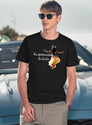 Hula Dancer Hawaiian Language Happiness Is Hula T-Shirt for Men & Women, T-Shirts Graphic Tee - Navy