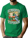 Humanoid Typhoon Bootleg Rap Bootleg Graphic T-Shirt - Green