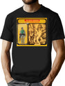 Hungarian Csillagok Haboruja Cardback Bootleg Graphic T-Shirt - Black