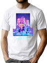 Huntrix Kpop Demon Hunters Poster Design T-Shirt for Men & Women, T-Shirts Graphic Tee - White