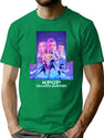 Huntrix Kpop Demon Hunters Poster Design T-Shirt for Men & Women, T-Shirts Graphic Tee - Green