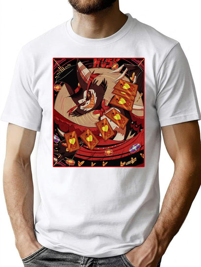 Husk HAZBIN Hotel Classic T-Shirt for Men & Women, T-Shirts Graphic Tee - Black
