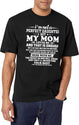 I Am Not A Perfect Daughter But My Mom Loves Me T-Shirt for Men & Women, T-Shirts Graphic Tee - White