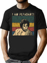 I Am Pleasant Vintage T-Shirt for Men & Women, T-Shirts Graphic Tee - Black