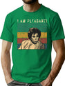 I Am Pleasant Vintage T-Shirt for Men & Women, T-Shirts Graphic Tee - Green