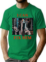 I Can Fix Him - Terrifier Art The Clown T-Shirt for Men & Women, T-Shirts Graphic Tee - Green
