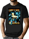 I Dont Give A Duck Bootleg Graphic T-Shirt - Black