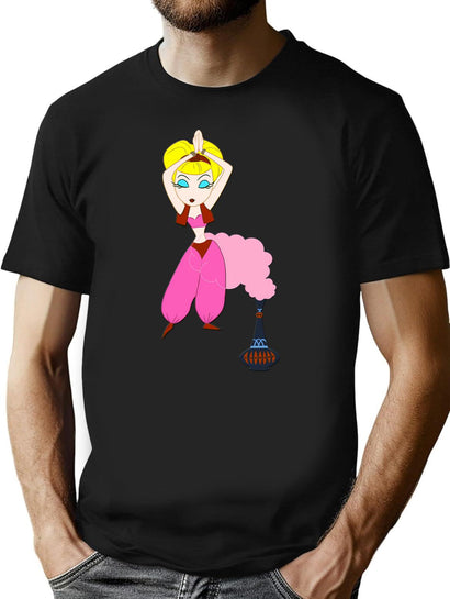 I Dream Of Jeannie T-Shirt for Men & Women, T-Shirts Graphic Tee - Black