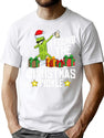 I Found The Christmas Pickle Funny Pickle Dabbing Dill T-Shirt for Men & Women, T-Shirts Graphic Tee - White