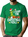 I Found The Christmas Pickle Funny Pickle Dabbing Dill T-Shirt for Men & Women, T-Shirts Graphic Tee - Green